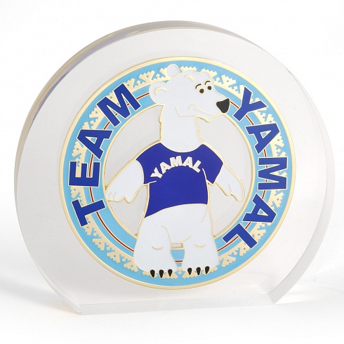 Медаль в акриле "Yamal Team"