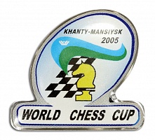 Знак "World Chess Cup Khanty-Mansiysk"